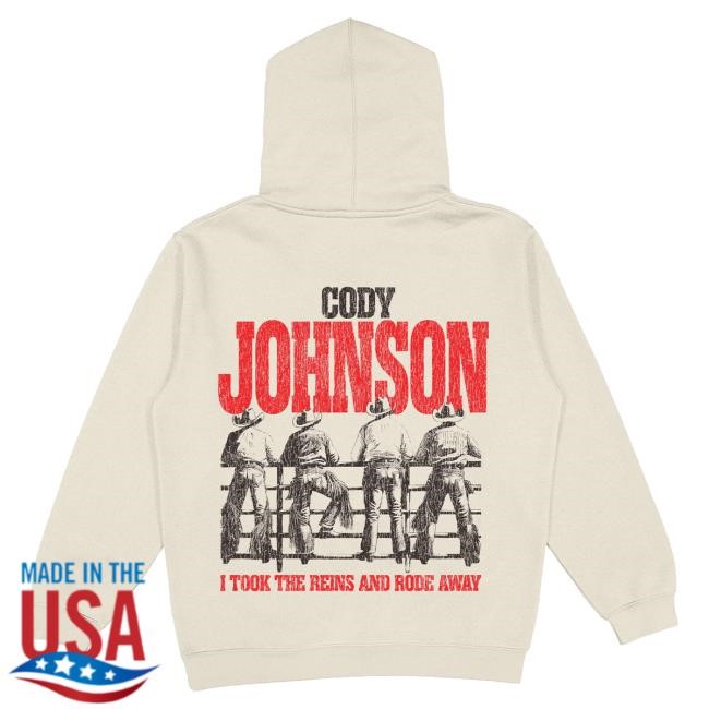 Official Official Cody Johnson Merch Store Cody Johnson Cowboy Hooded Sweatshirt