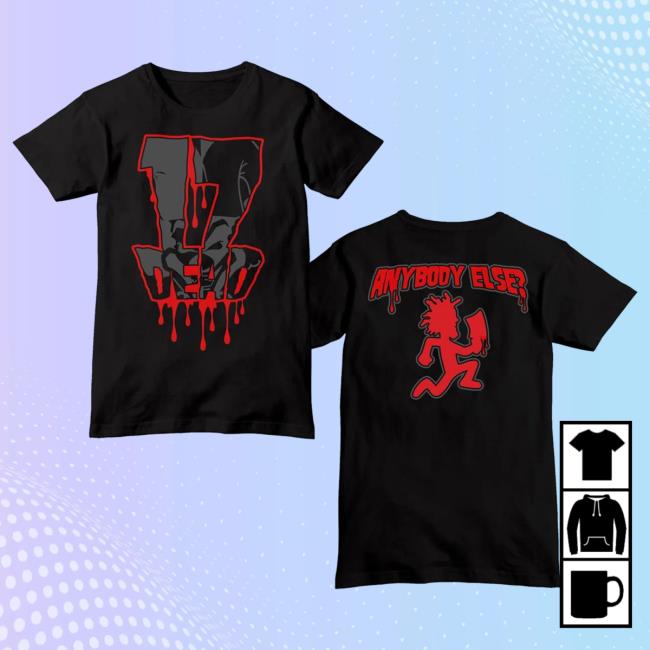 Official Icp Merch Clothing Store Insane Clown Posse Andybody Else? 17 Dead Black Shirt 2023