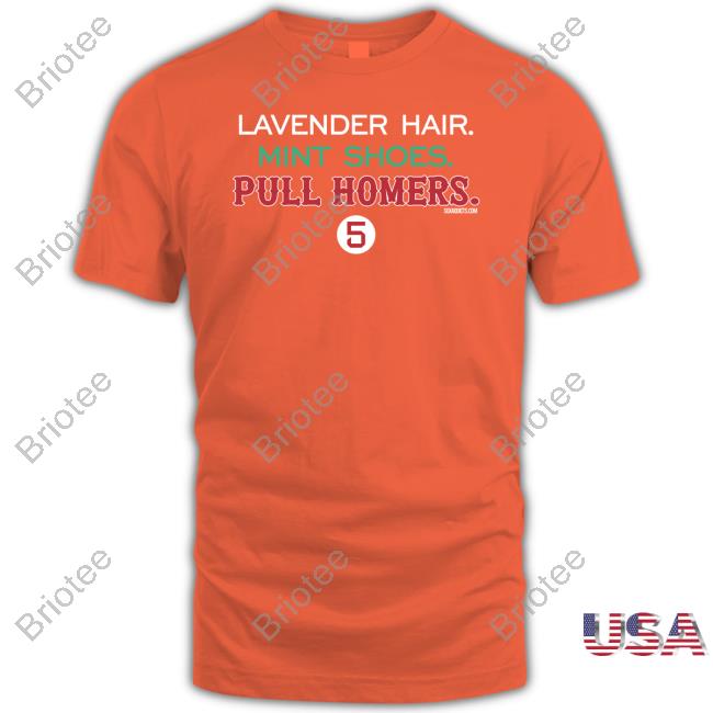 Bonfire Shop Lavender Hair Mint Shoes Pull Homers Sox Addict Tee Shirt