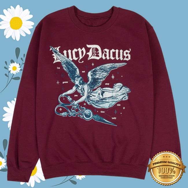 Official Lucy Dacus Merch Store Shop Lucy Dacus Angel Scissors Crewneck Sweatshirt