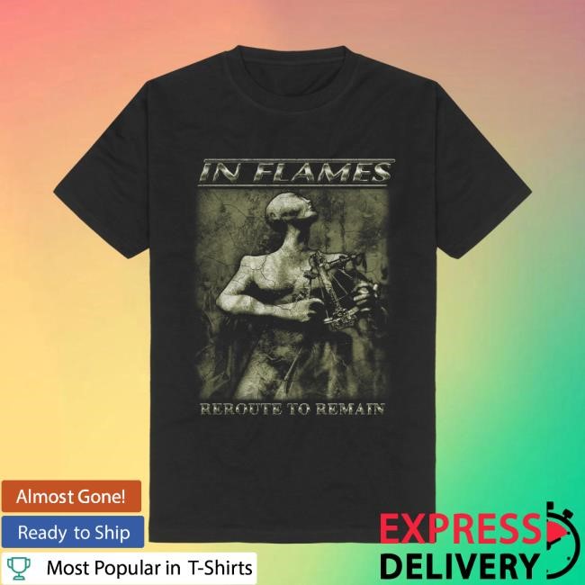 In Flames Reroute to Remain New Shirt In Flames Merch Shop