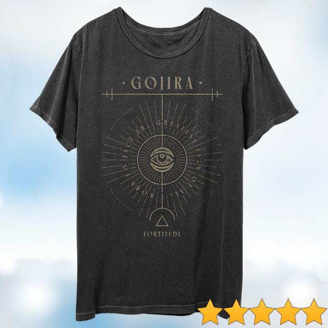 Gojira Fortitude Eye T Shirt