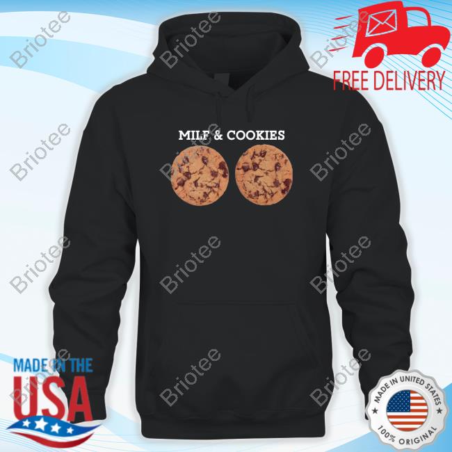 Official Shitheadsteve Merch Milf & Cookies Crewneck Sweatshirt