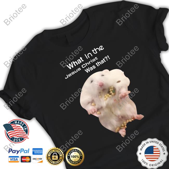 Hamster Jesus Christ Limited Edition Hoodie
