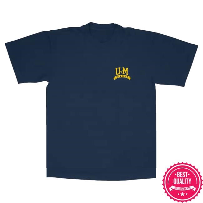 Official Kiwiclo X Bryce Underwood Michigan Wolverines Navy Popover Hoodie