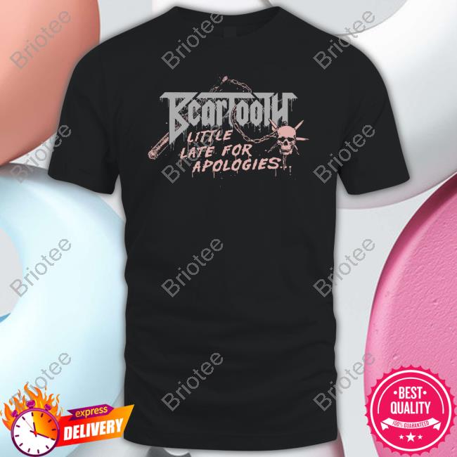 Beartooth Merch Apologies Tee Shirt