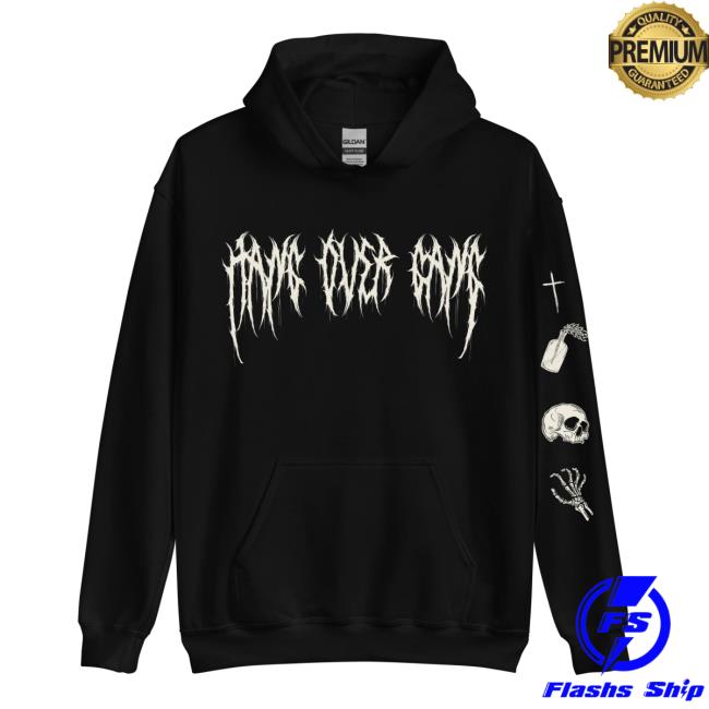 Official Hang Over Gang Merch "Patchwork" Metal Hoodie