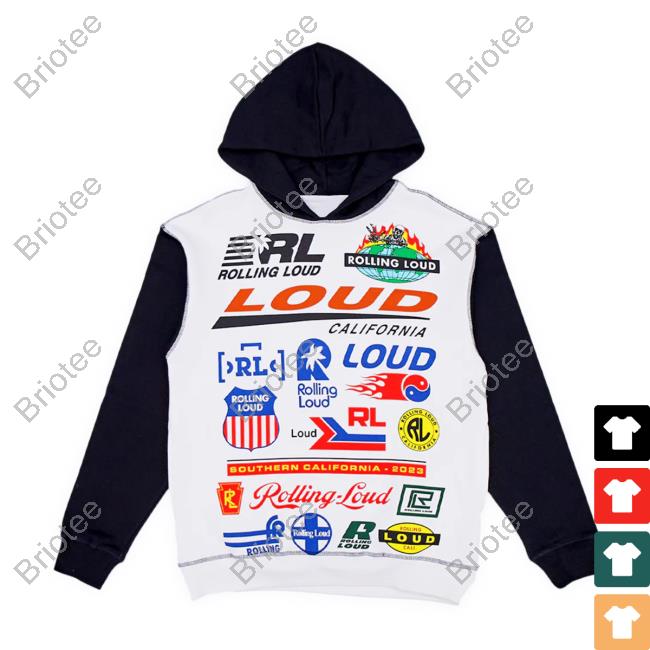 Official Rolling Loud Shop Merch Railway Hoodies Cali 23 Shoprollingloud