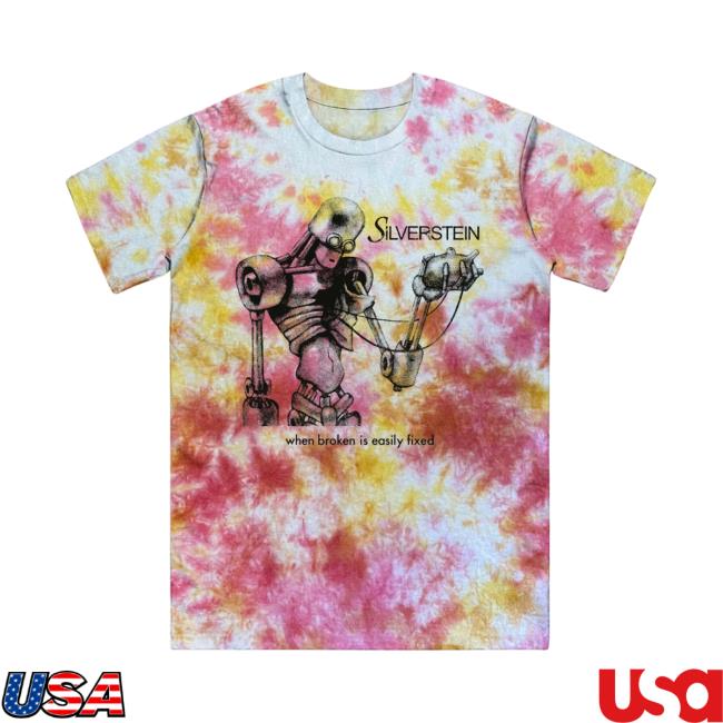 Silverstein Shop When Broken is Easily Fixed Dye Shirts