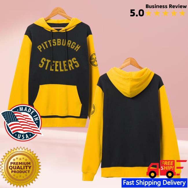 Official Junk Food Apparel Clothing Store Shop Junkfoodclothing Pittsburgh Steelers Logo Goal Line Crewneck