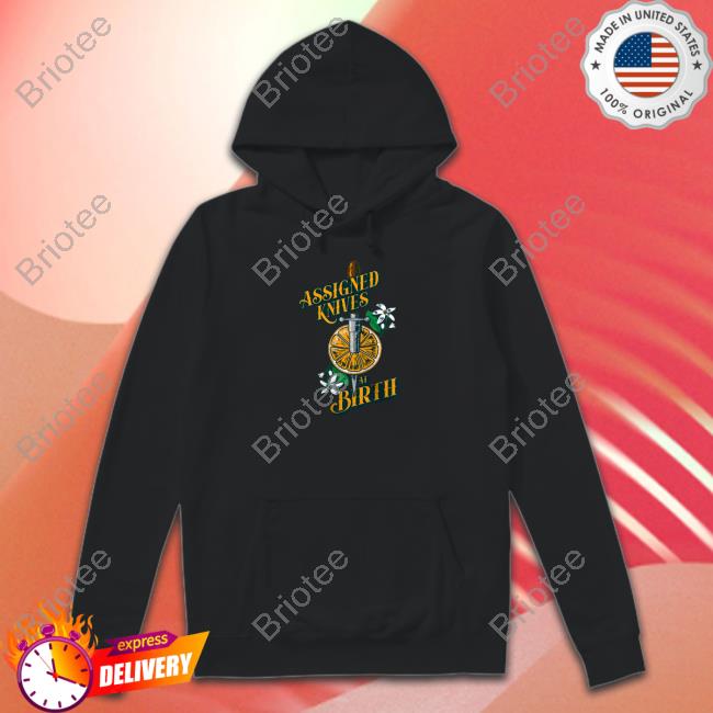 Vico Ortiz Merch Assigned Knives At Birth Hooded SweatshirtShopstands