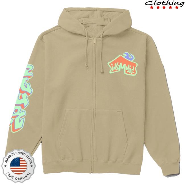 Official Insomniac House Stacked Zip Attractive Hoodie