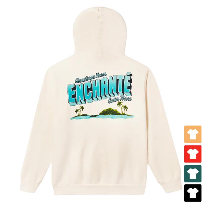 Official Daniel Ricciardo Merch Store Enchanté Gator Tours Hood Creme DanielRicciardo Shop