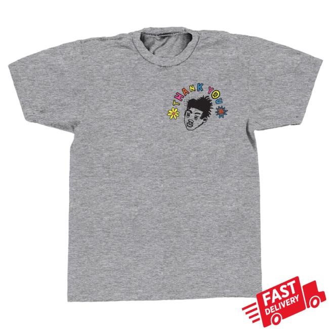 De La Soul Thank You Dave Grey Tee De La Soul Merch