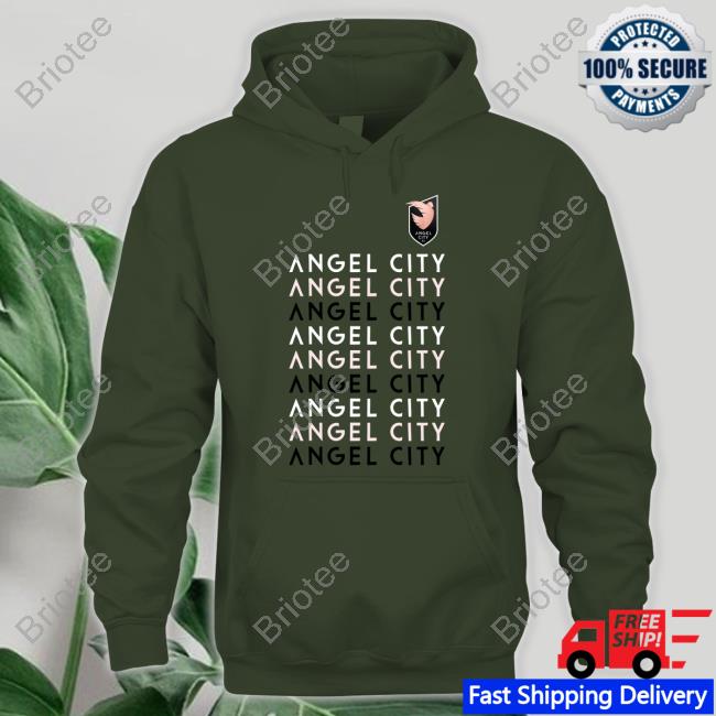 Official ACFC X Mitchell And Ness Wordmark Triblend Tee Official Angel City FC Merch ACFC X Mitchell And Ness Wordmark Triblend Tee