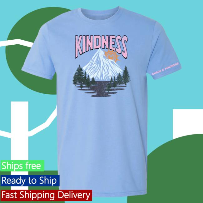 Official Chaos And Kindness Store Kindness Rises Shirts Carolina Blue
