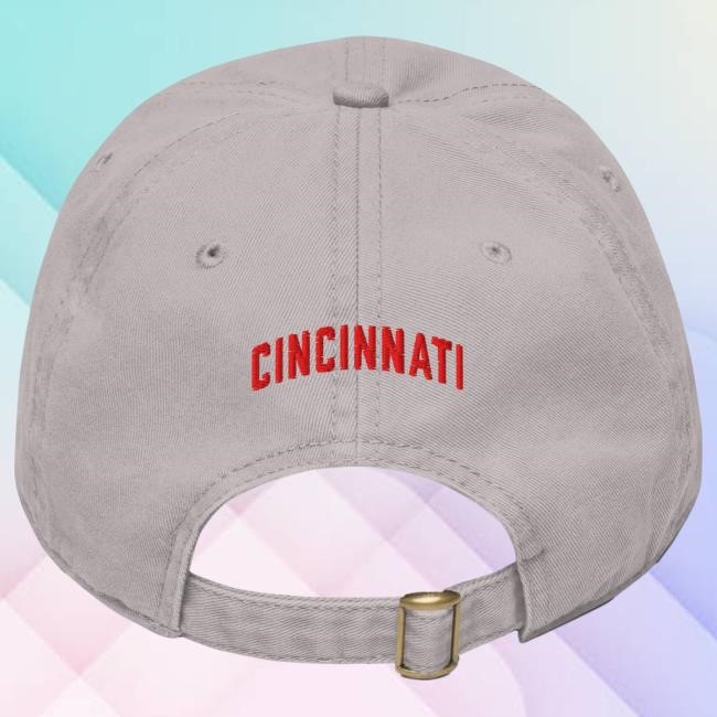 Cincy Shirts Cincinnati Legends Cap 13 Garment Washed Archive Cincy Shirts Cincinnati Legends Cap 13 Relaxed Historic Style