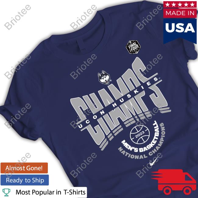 Uconn Huskies Champs 2023 Men’S Basketball National Champions Shirt