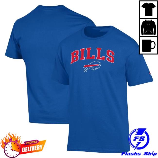 Graphic Buffalo Bills Champion Royal Shirt Fanatics