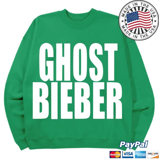 Official Justin Bieber Merch Store Shop Justin Bieber Ghost Bieber Sweater JustinBieber Apparel Clothing