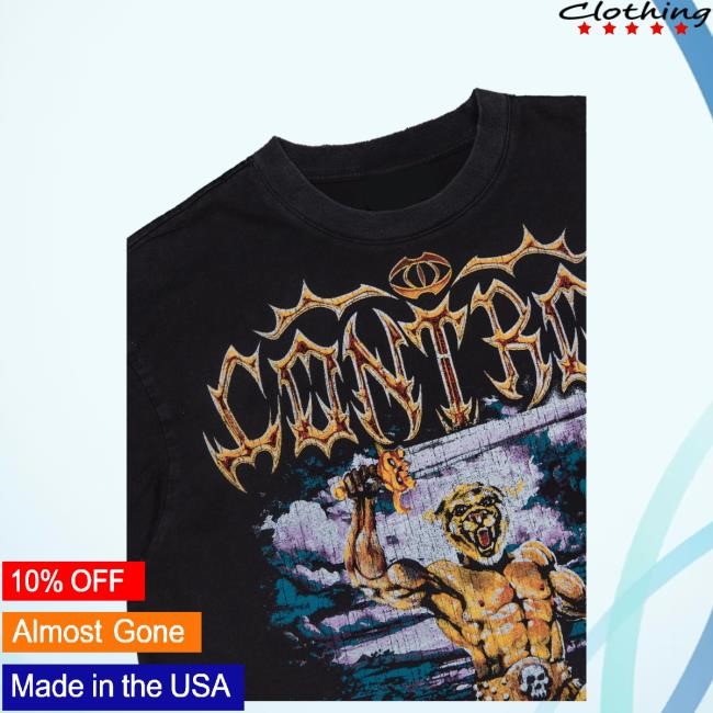 Official Meatcanyon Merch Store I Control Fire Washed Top Shirt Meat Canyon
