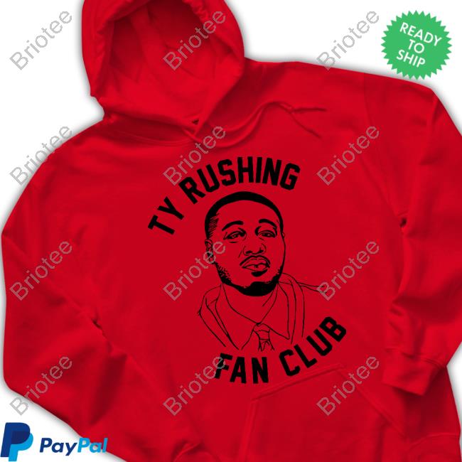 Official Courier Newsroom Merch Ty Rushing Fan Club Shirt