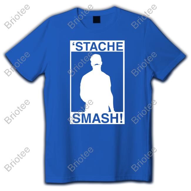 Official Obvious Shirts Stache Smash T Shirt