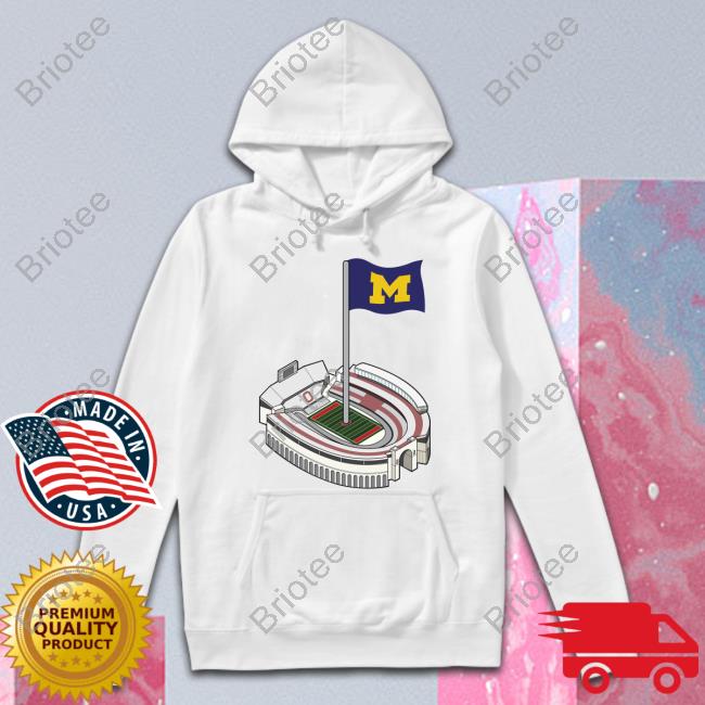 Britt Brianzivino Michigan Football Ohio Stadium The Shoe Tee Shirt