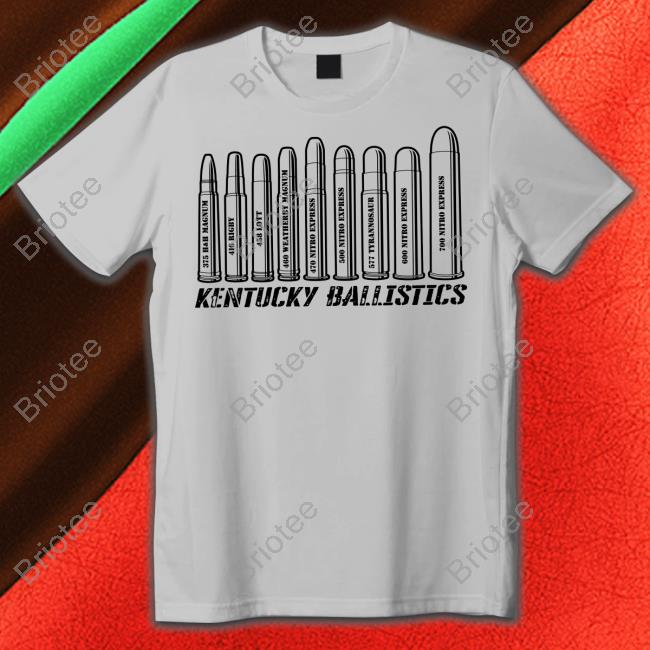 Elephant Bullets Hooded Sweatshirt Kentucky Ballistics