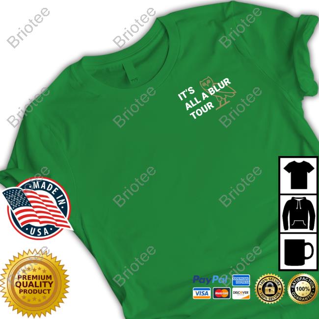 Official Drake Tour Merch It's All A Blur Tour Iaab 2023 Security Shirt