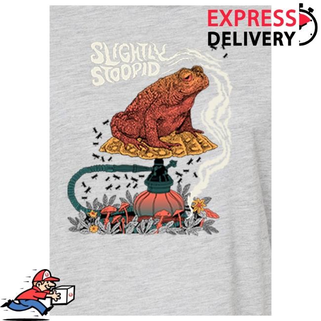 Official Slightly Stoopid Merch Store Shop Stoney Toad Flowy Crop Top Shirt