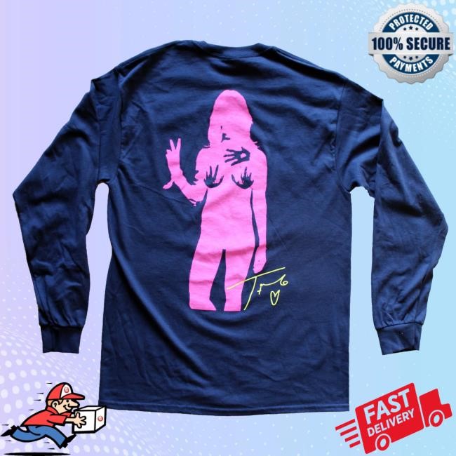 Official Tove Lo Merch Shop Handy Navy Long Sleeve Tee | Tove Lo Handy Navy LS | Lady Wood