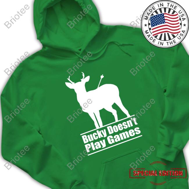 Bucky Doesn't Play Games Tee