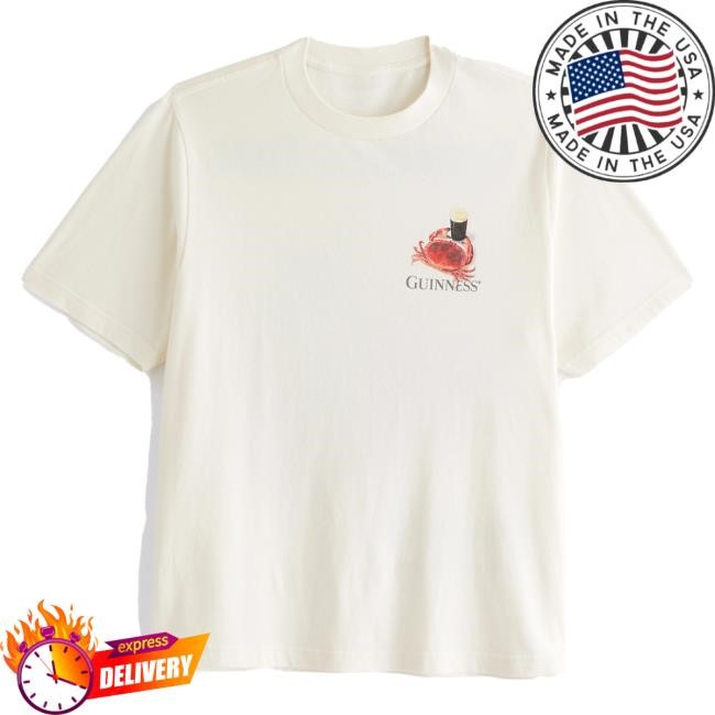 Official Abercrombie And Fitch Apparel Clothing Merch Guinness Vintage-Inspired Graphic New Shirt Abercrombie Store Shop