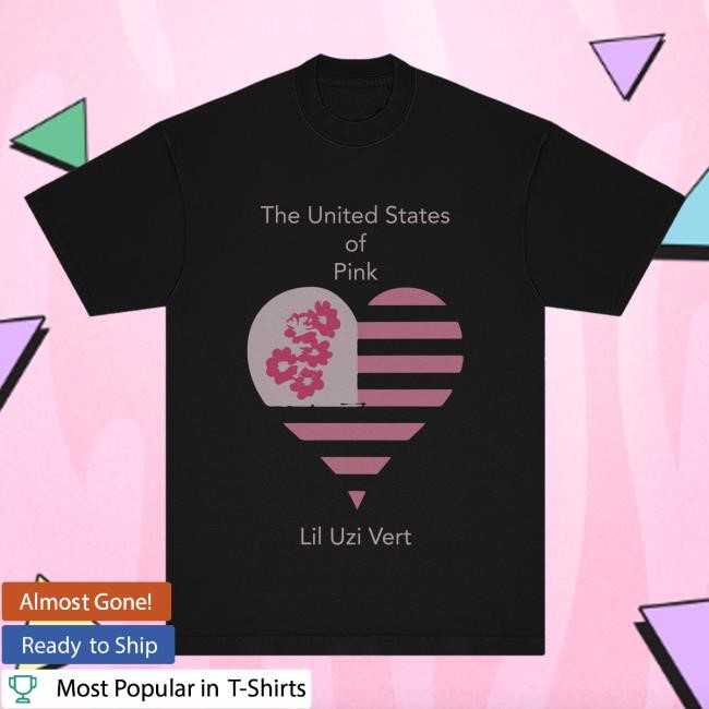 United States Of Pink Classic T Shirt - Lil Uzi Vert Official Store