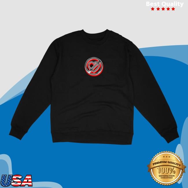Jop Chrome Crew Neck Sweatshirt Black - Fuerza Regida