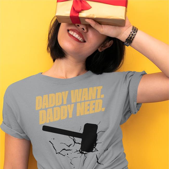 Brad Evans Daddy Want Daddy Need Hooded Sweatshirt Noisy Huevos