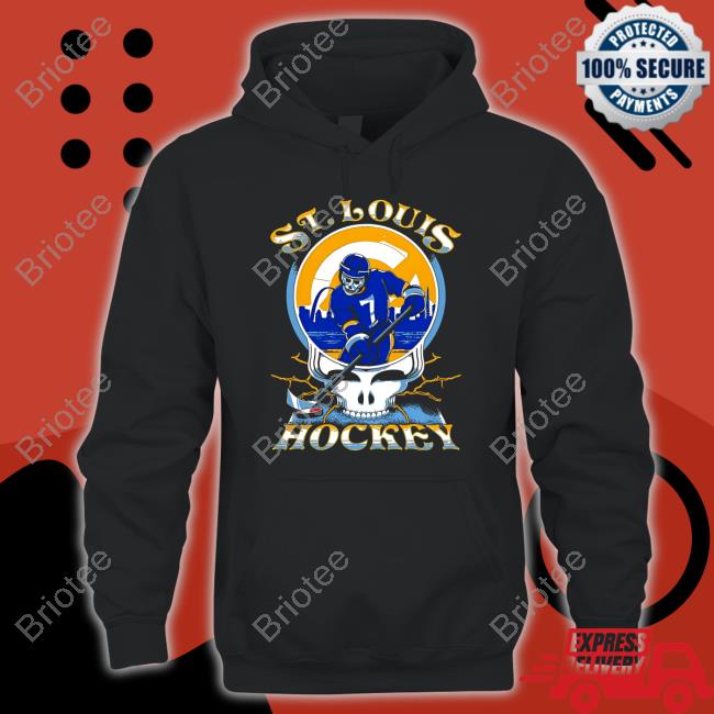 St. Louis Hockey Grateful 2.0 Shirt Black