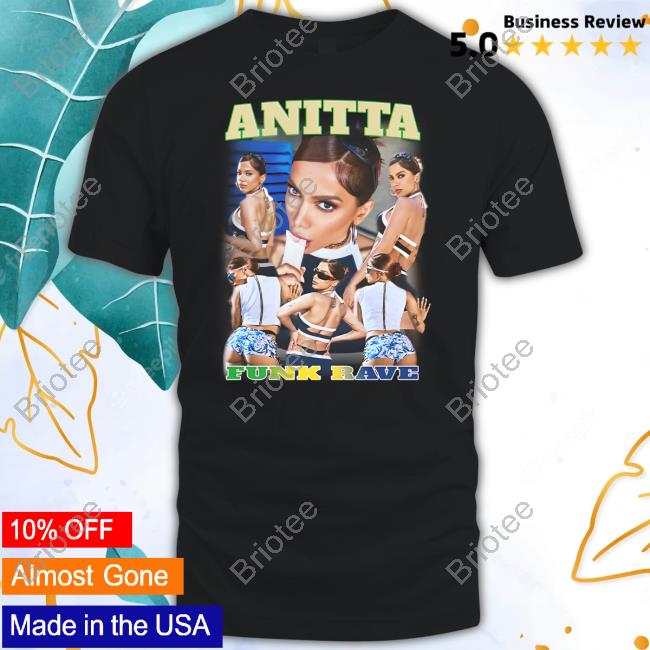 Anitta Funk Rave Collage T-Shirt Universal Music Brasil