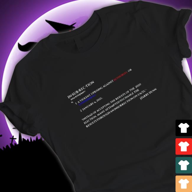Insurrection Definition A Violent Uprising Against An Authority Or Government Long Sleeve Tee