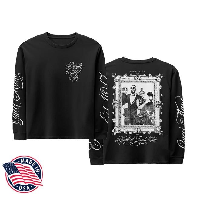 Gucci Mane Breath of Fresh Air Long Sleeve Shirt | The New 1017 Official Store