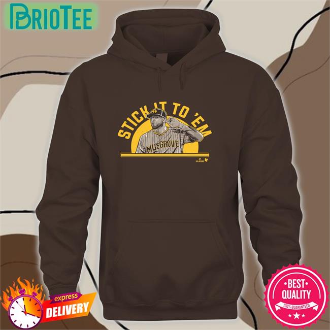 Breakingt Merch Stick It To 'Em Offical Shirt 2022 Brown 973TheFanSD