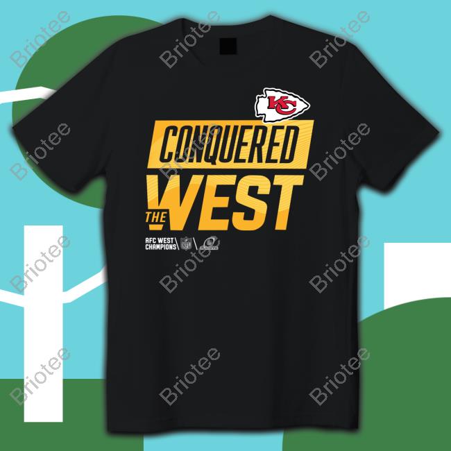 Kansas City Chiefs Conquered The West Shirt Red