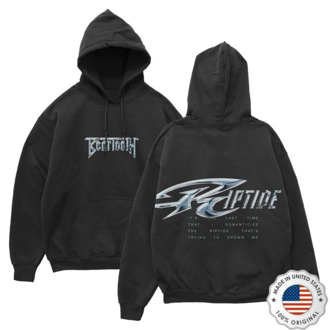 Official Beartooth Band Clothing Beartooth Clothing Beartooth Chrome Riptide Crewneck Beartoothband