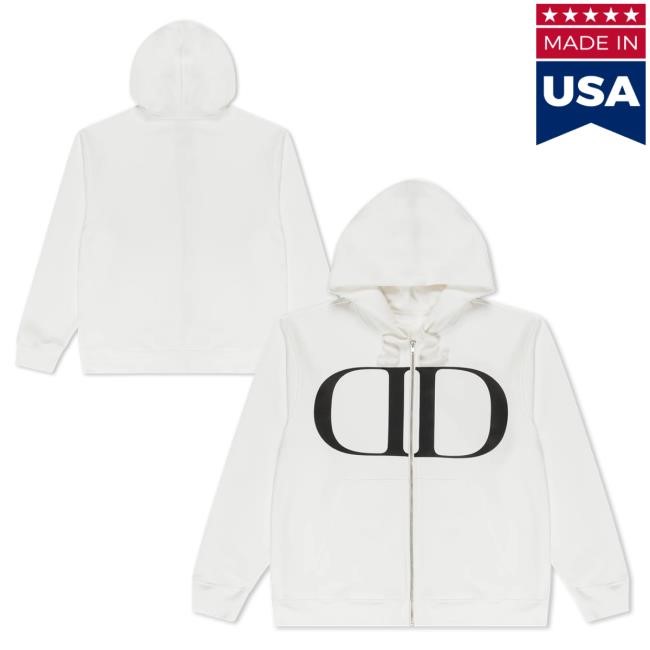 Dopamine Logo Zip Attractive Hoodie (Black) | Lil Tecca Official Store Merch