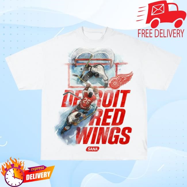 Official Sana Detroit Sana X Red Wings Shirt