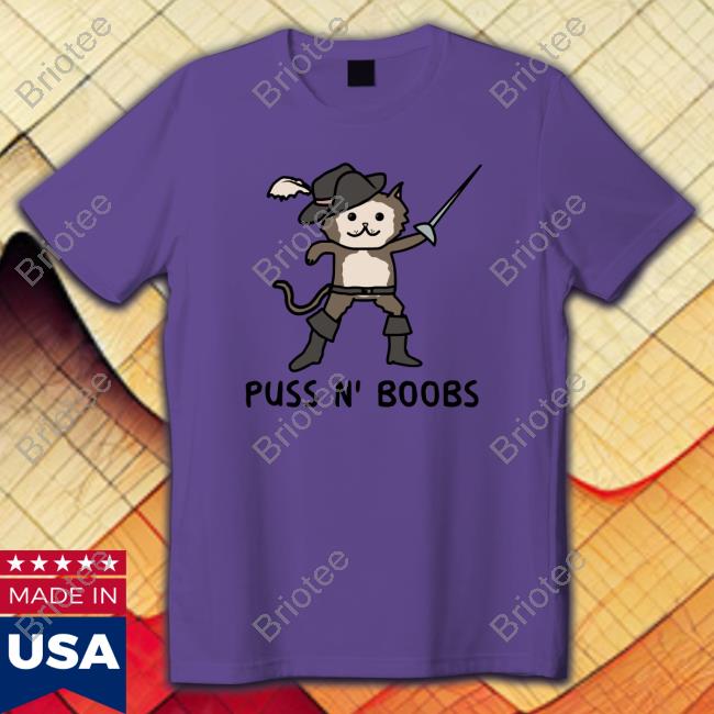 Puss N' Boobs Edition Limited White Hoodie Shirt
