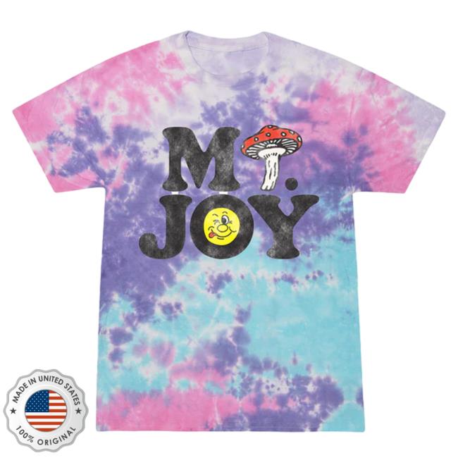 Mt Joy Mushroom Tie-Dye Shirt New