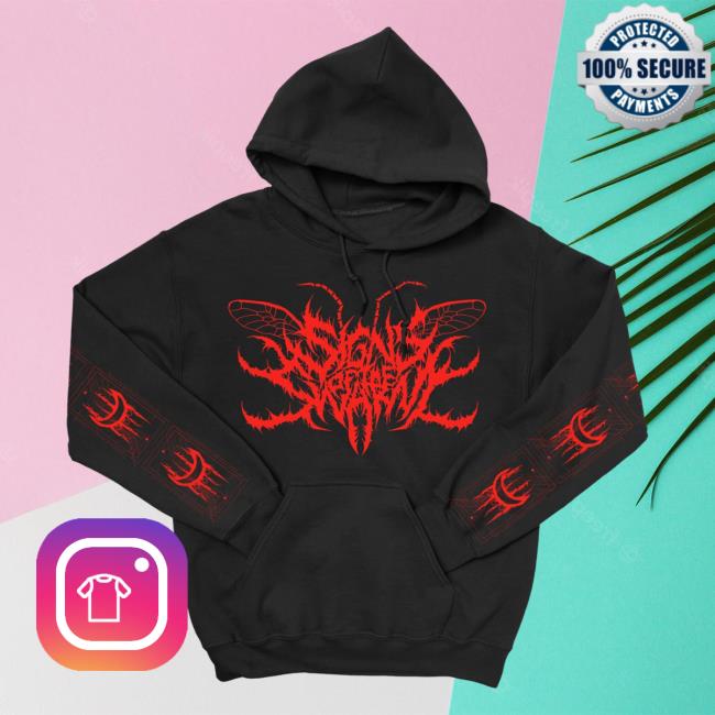 Official Indie Merch Store Signs of the Swarm Absolvere Sweatshirts Black Indiemerchstore