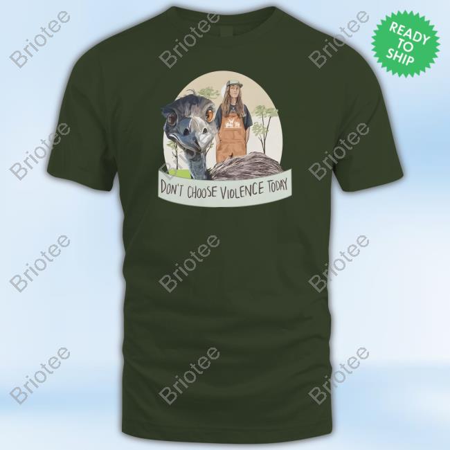 Official Knuckle Bump Farms Don't Choose Violence Today Tee